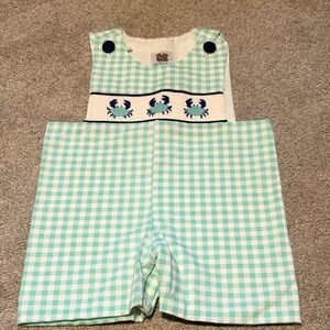 Little Bear Smocks Crab Jon Jon